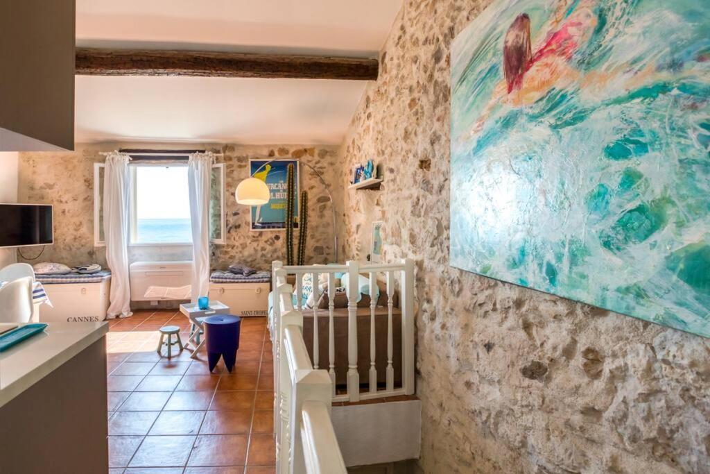 Appartement A9 - 1 Bdr Fantastic Sea View Remparts Old Antibes - Ac Extérieur photo